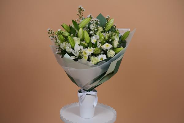 White Lilies Bouquet